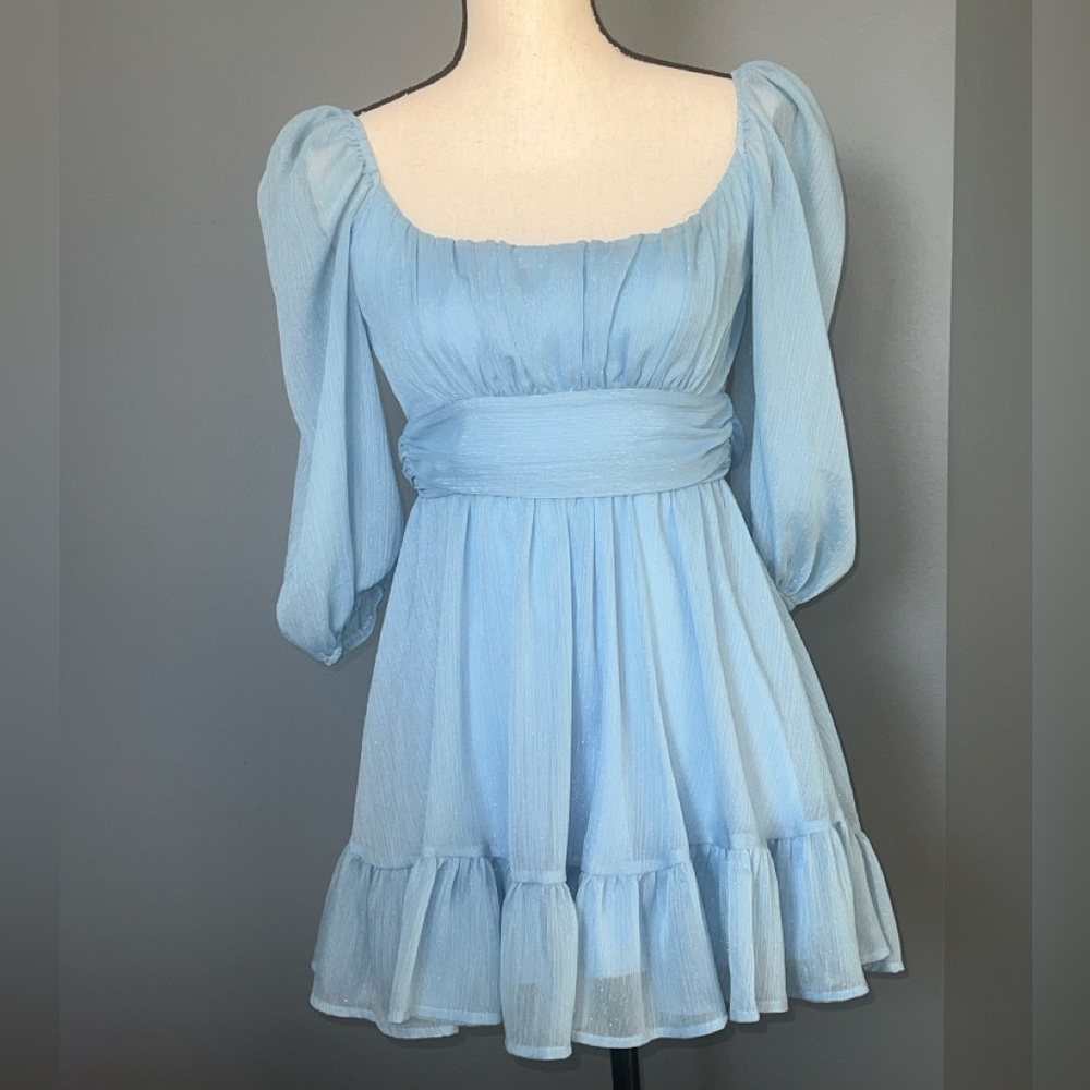 Lucy In The Sky Blue Dress